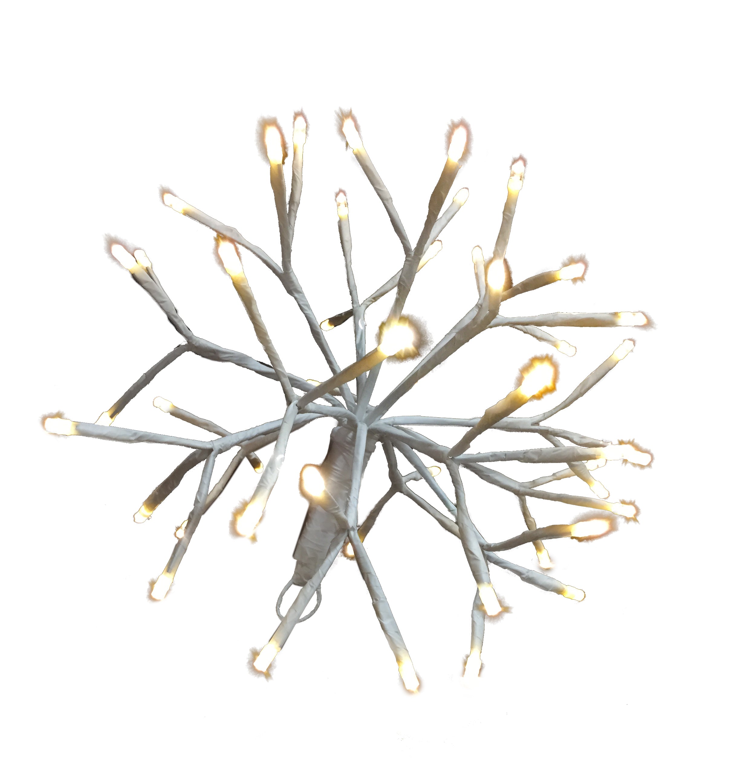 10 Pack Twinkling LED Starburst Clusters - Decorative Fairy Lights for Christmas Tree, Wedding, Party & Home Decor