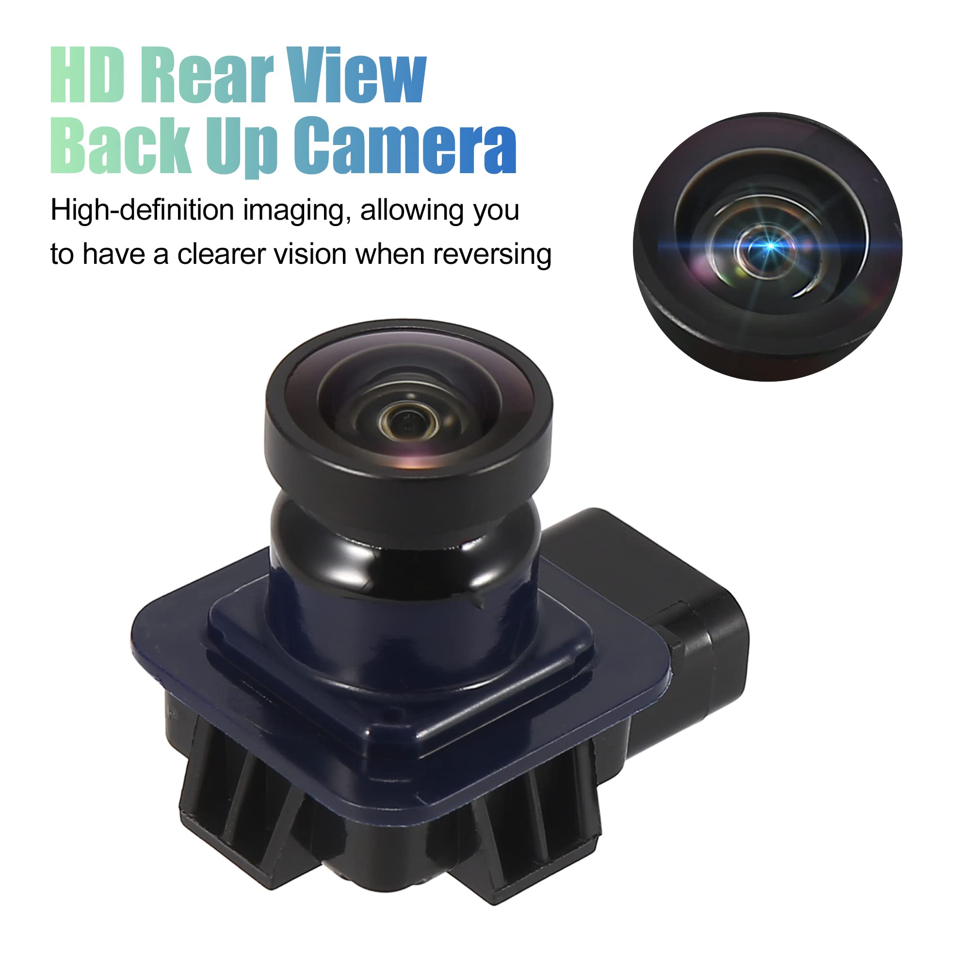 X AUTOHAUX Rear View Backup Camera OE# EB5Z-19G490-A - Compatible with Ford Explorer 2011-2015 | HD Reverse Parking Camera | Easy Installation | Enhanced Safety for Night Driving & Tight Parking Spaces