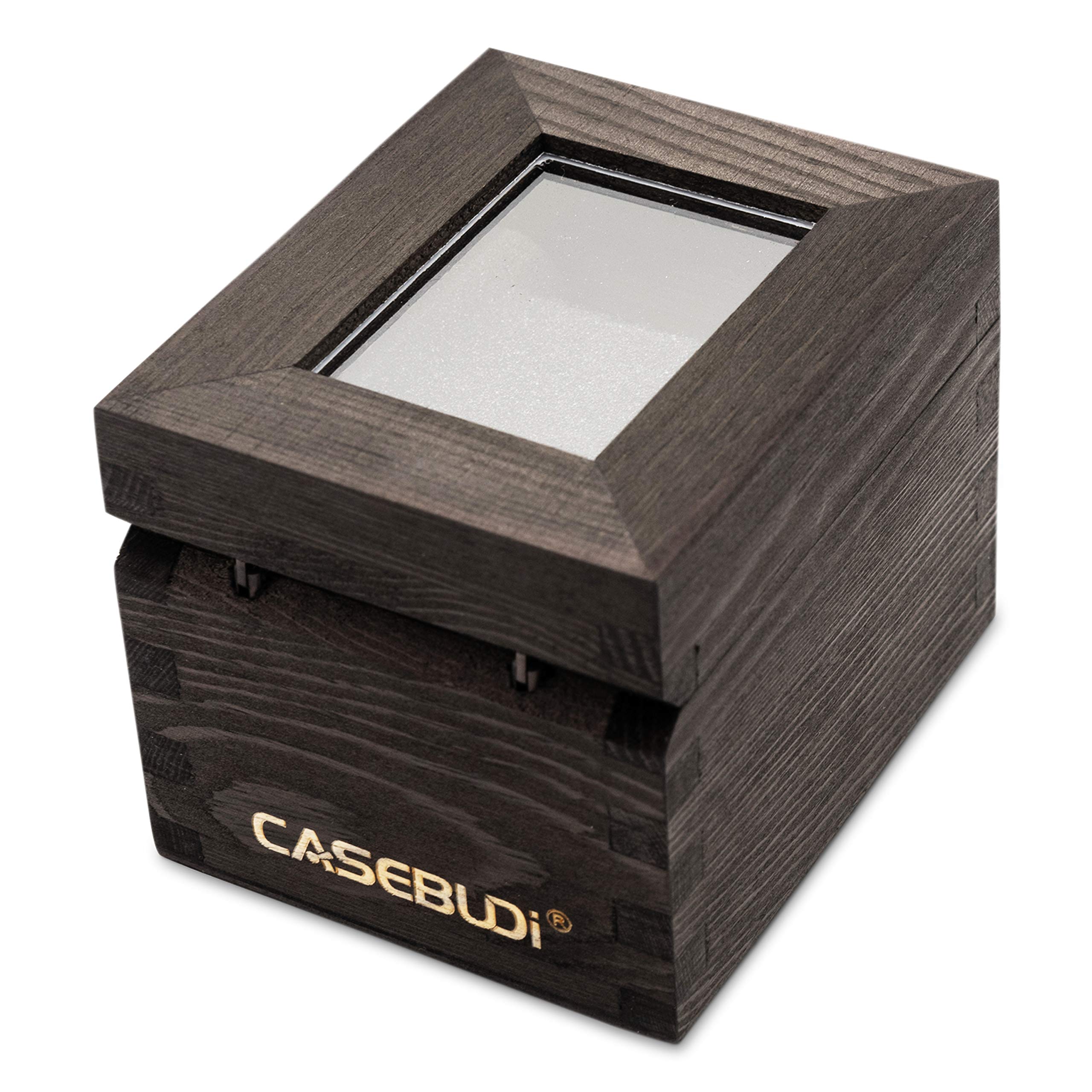 Elegant Single Wood Watch Display Case - Perfect Gift Box for Men & Women | Ideal for Jewelry Stores, Watch Collections, and Luxury Gifts