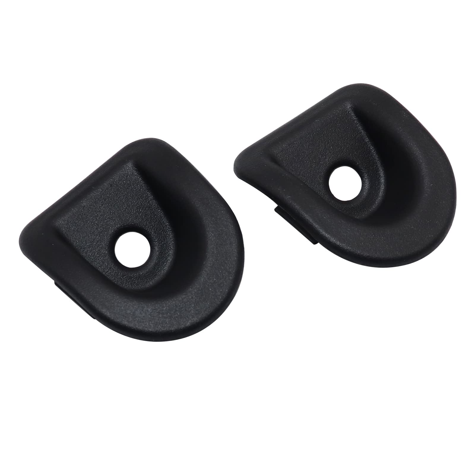 NLQR Right & Left Door Lock Grommets Pair - Black - Compatible with Ford Mustang 2006-2014 - Perfect for Door Lock Repair & Replacement