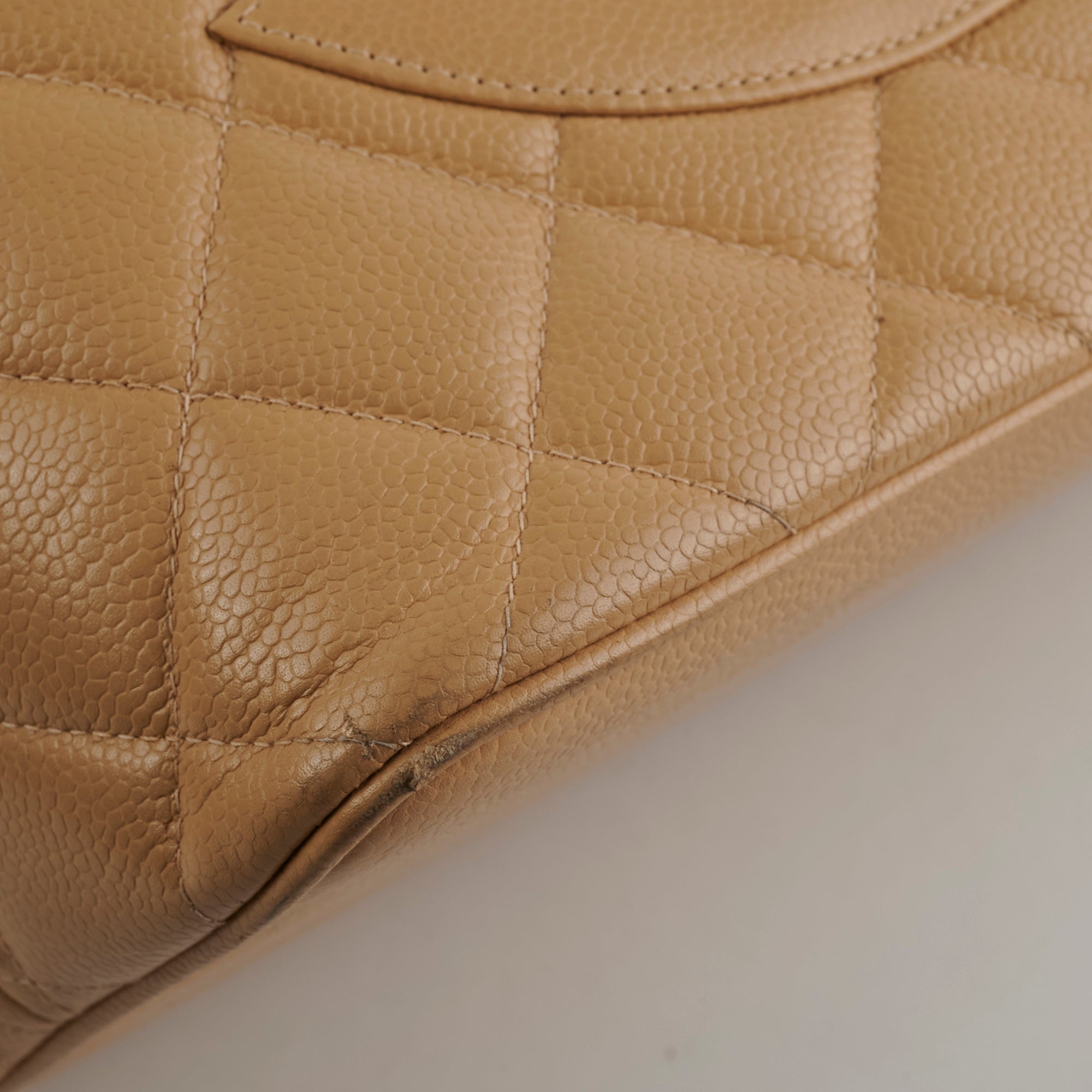 Chanel Caviar Leather Medallion Tote Bag in Beige - Luxury Designer Handbag for Women, Perfect for Work, Travel & Everyday Use