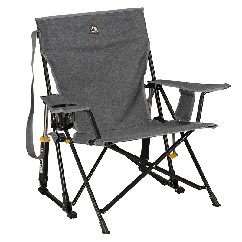 Kickback Rocker™ - Portable Folding Rocking Chair for Outdoor, Camping & Relaxation - Perfect for Patio, Beach, Backyard & Travel