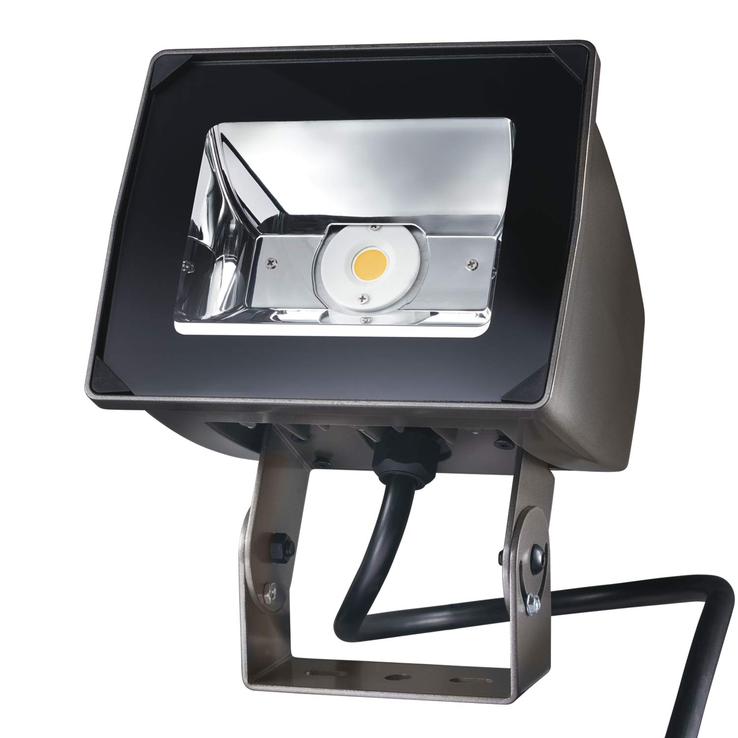 Lumark NFFLDSC15TUNV Night Falcon Small 51W LED Security Light - Outdoor Motion Sensor Flood Light for Yard, Garage, and Driveway Protection