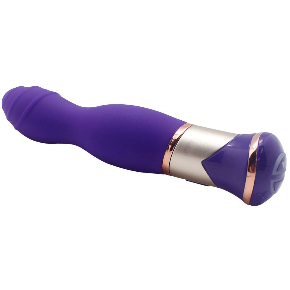 Ecstasy Rotating Rippled Vibe - Powerful Personal Massager for Relaxation & Intimacy - Perfect for Couples & Solo Use