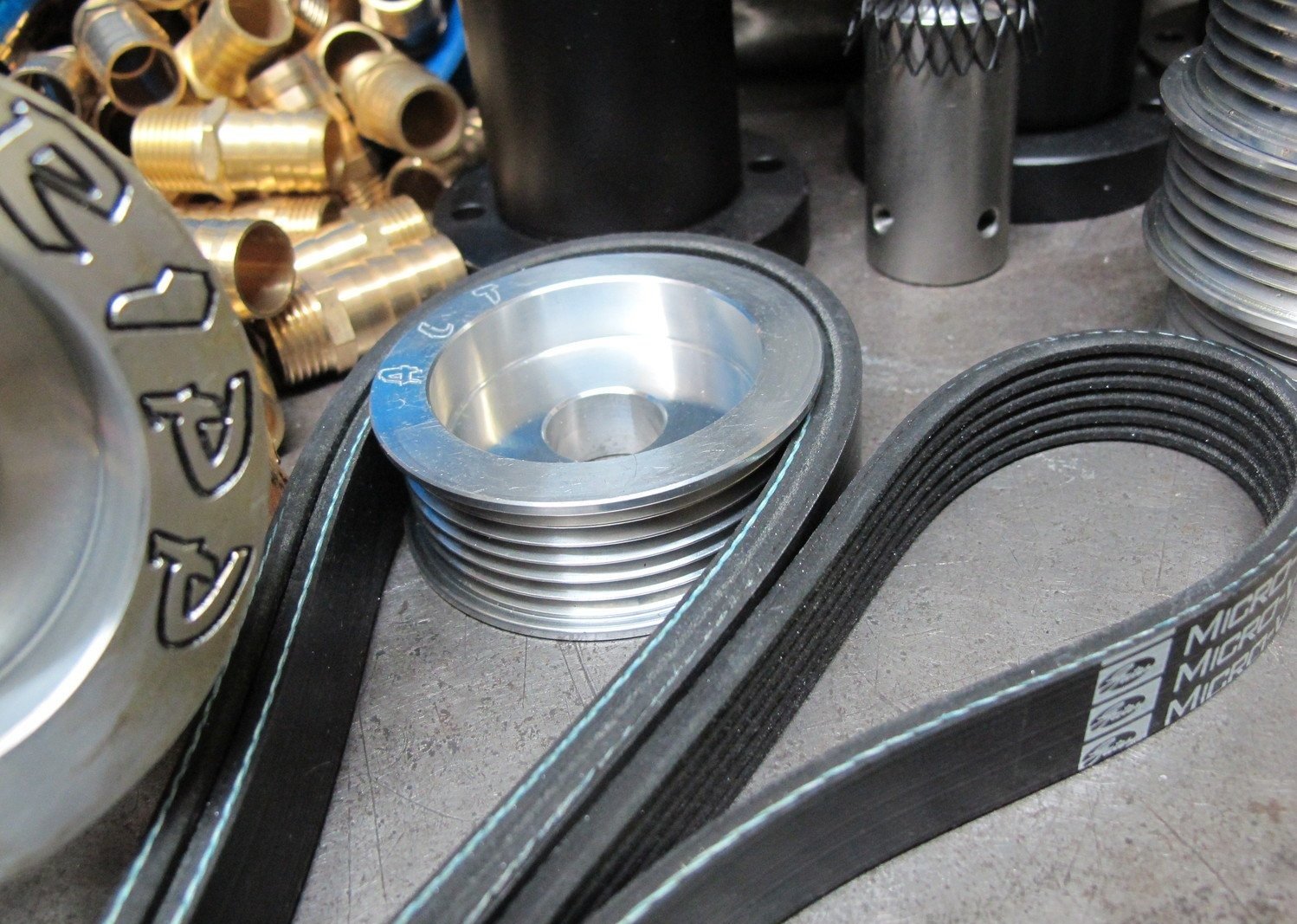 RIPP Supercharged Jeep Wrangler Altitude Pulley & Belt Kit - Performance Upgrade for Off-Road & Street Driving