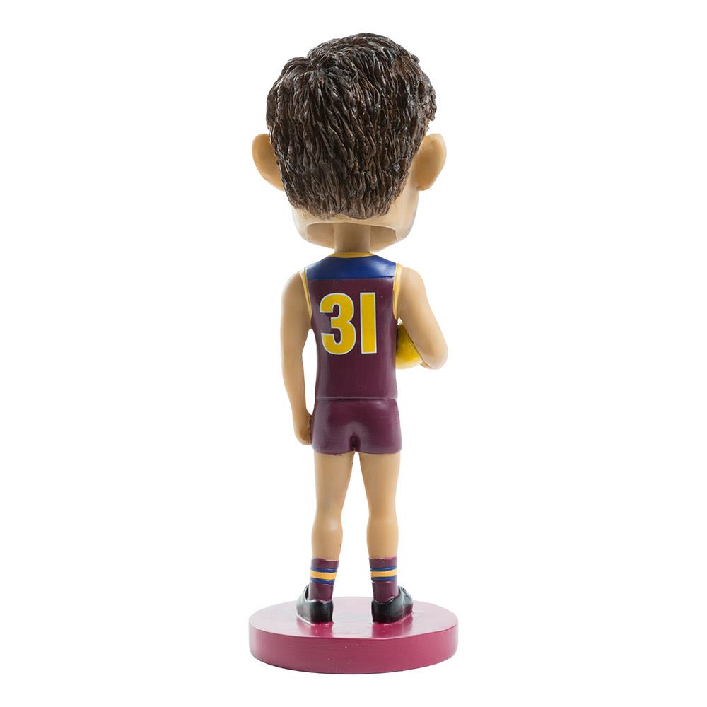 AFL Brisbane Lions Harris Andrews Bobblehead - Collectible AFL Memorabilia for Fans & Sports Enthusiasts - Perfect for Home Decor, Office Display, and Gifts