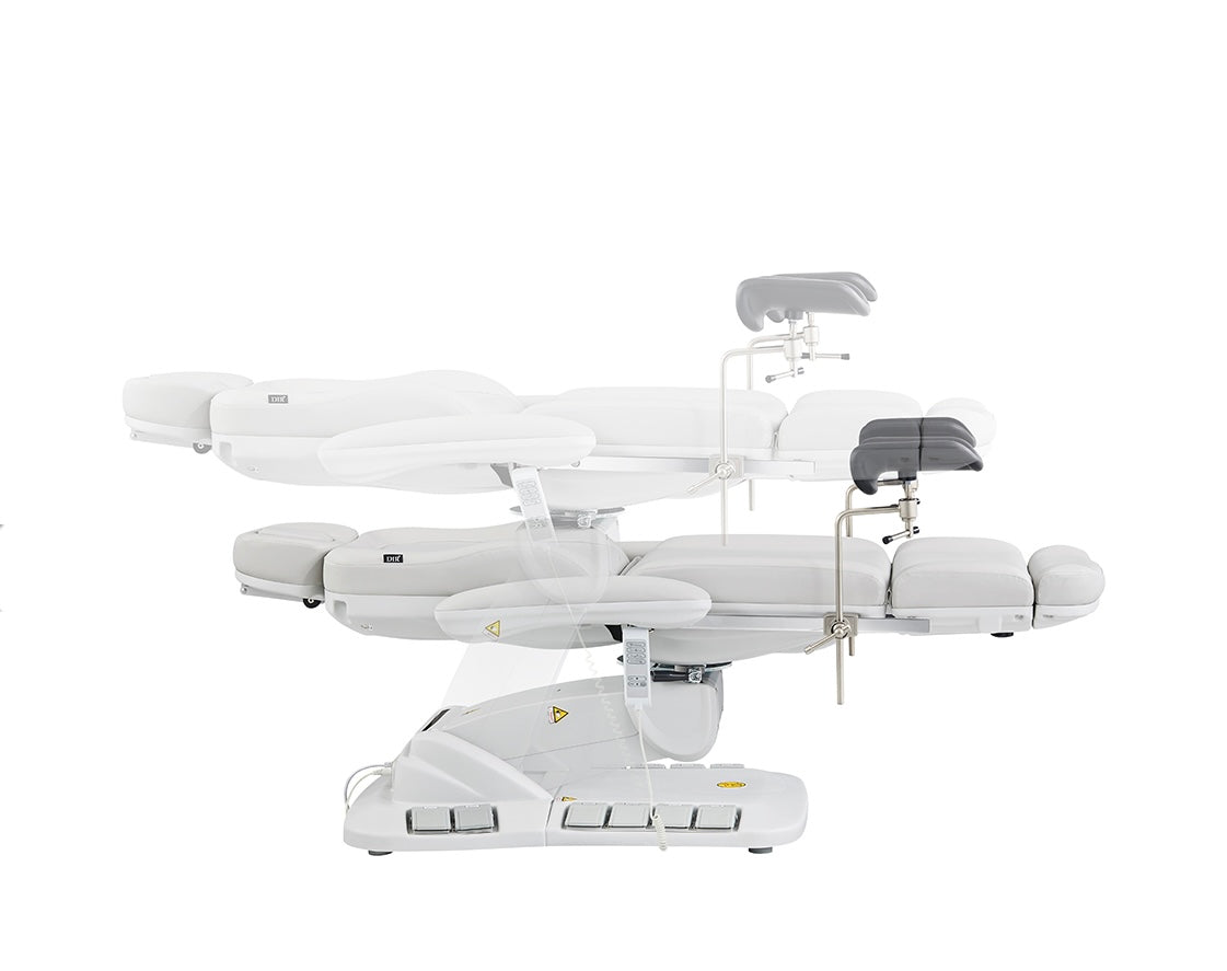 Fiona Adjustable Medical Exam Table with Stirrups - Portable Gynecological Examination Table for Clinics, Hospitals & Home Use