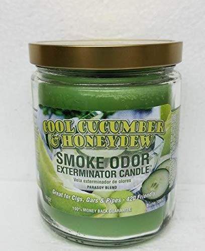 Smoke Odor Eliminator Candle - 13oz Jar, Pina Colada Scent (8-Pack) | Pineapple Coconut, Sugar Skull, Vanilla Glitz, Cool Cucumber & Honeydew, Orange Lemon Splash, Kiwi Strawberry Twist & Apple Orchard | Home & Office Air Freshener for Smoke, Pets, Cooking Odors