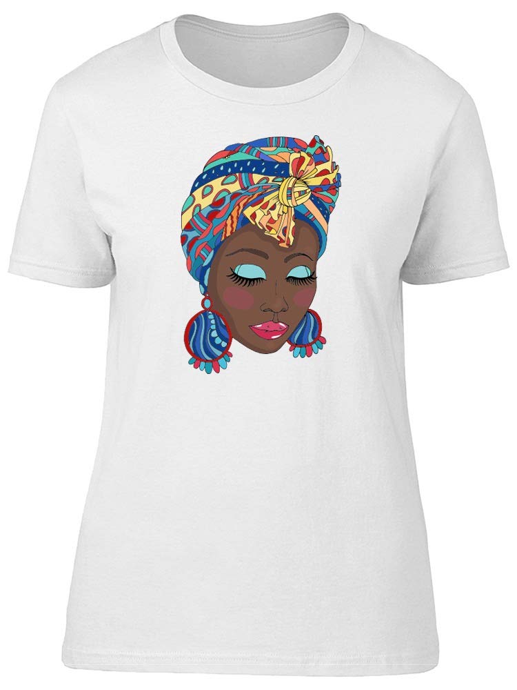 African Woman Silhouette T-Shirt for Women - Stylish & Comfortable Cotton Tee for Casual Wear, Street Fashion & Everyday Outfits