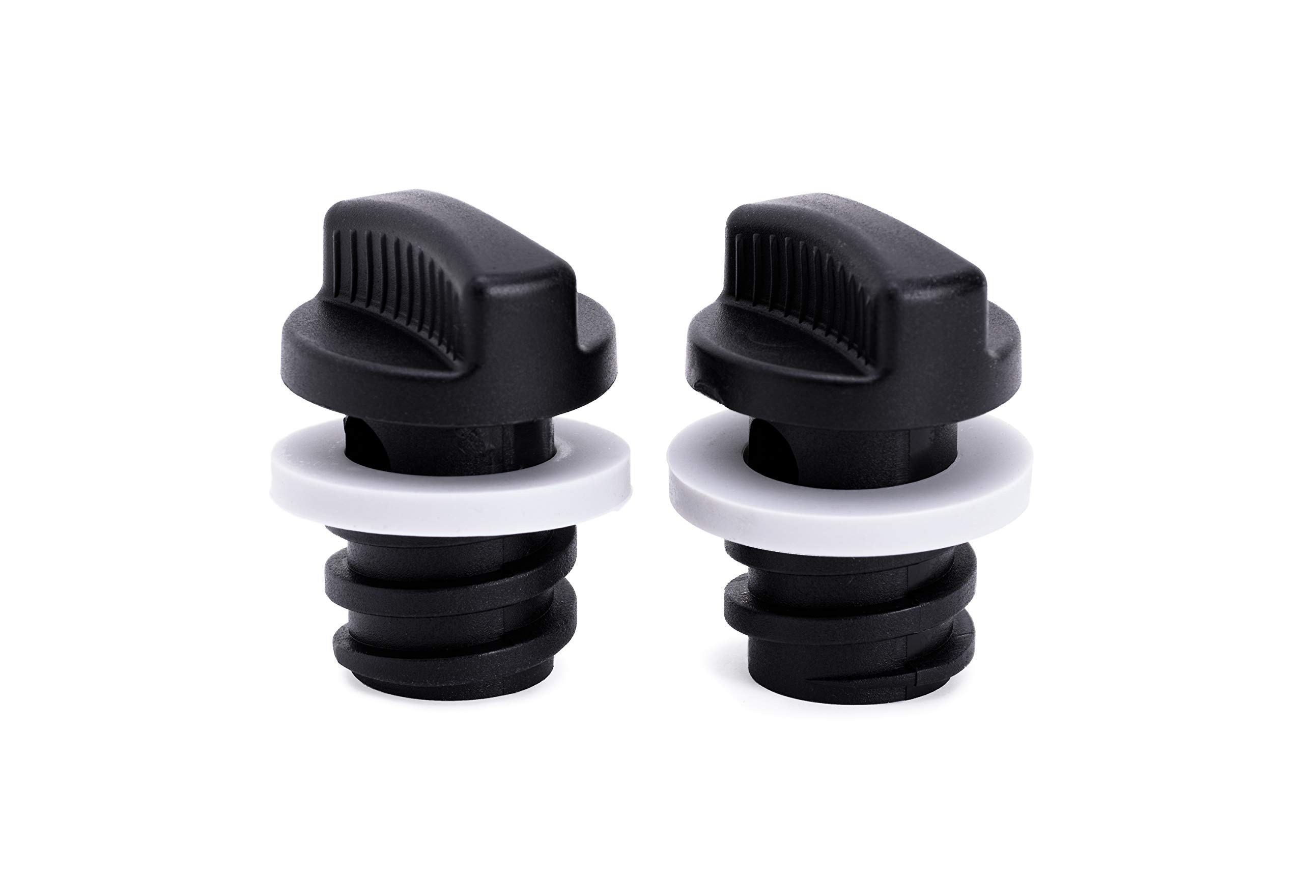2-Pack Replacement Drain Plugs for YETI, ORCA & RTIC Coolers - Heavy Duty Cooler Accessories for Outdoor, Camping, Fishing and Beach Adventures