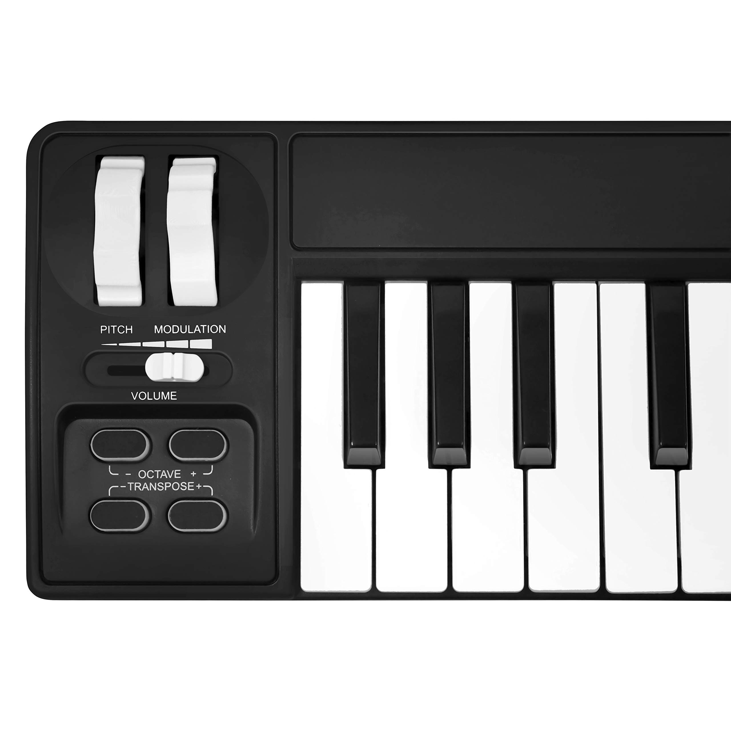 MIDIPLUS AKM320 BT Wireless USB MIDI Keyboard Controller - Portable Music Production for Studio & Live Performances