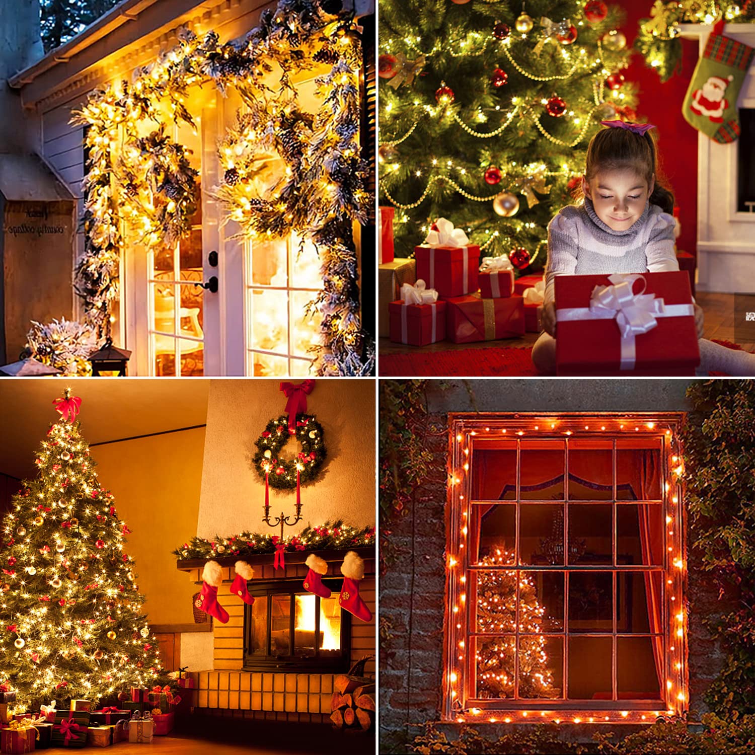 OMIKA 16.4ft LED Fairy Lights - 50 Waterproof String Lights with Remote for Bedroom, Garden & Party Decor