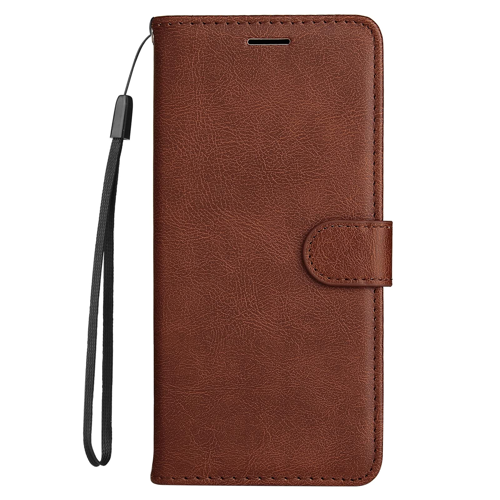 Motorola Moto Edge 20 Wallet Case with Card Holder - Brown for Daily Essentials