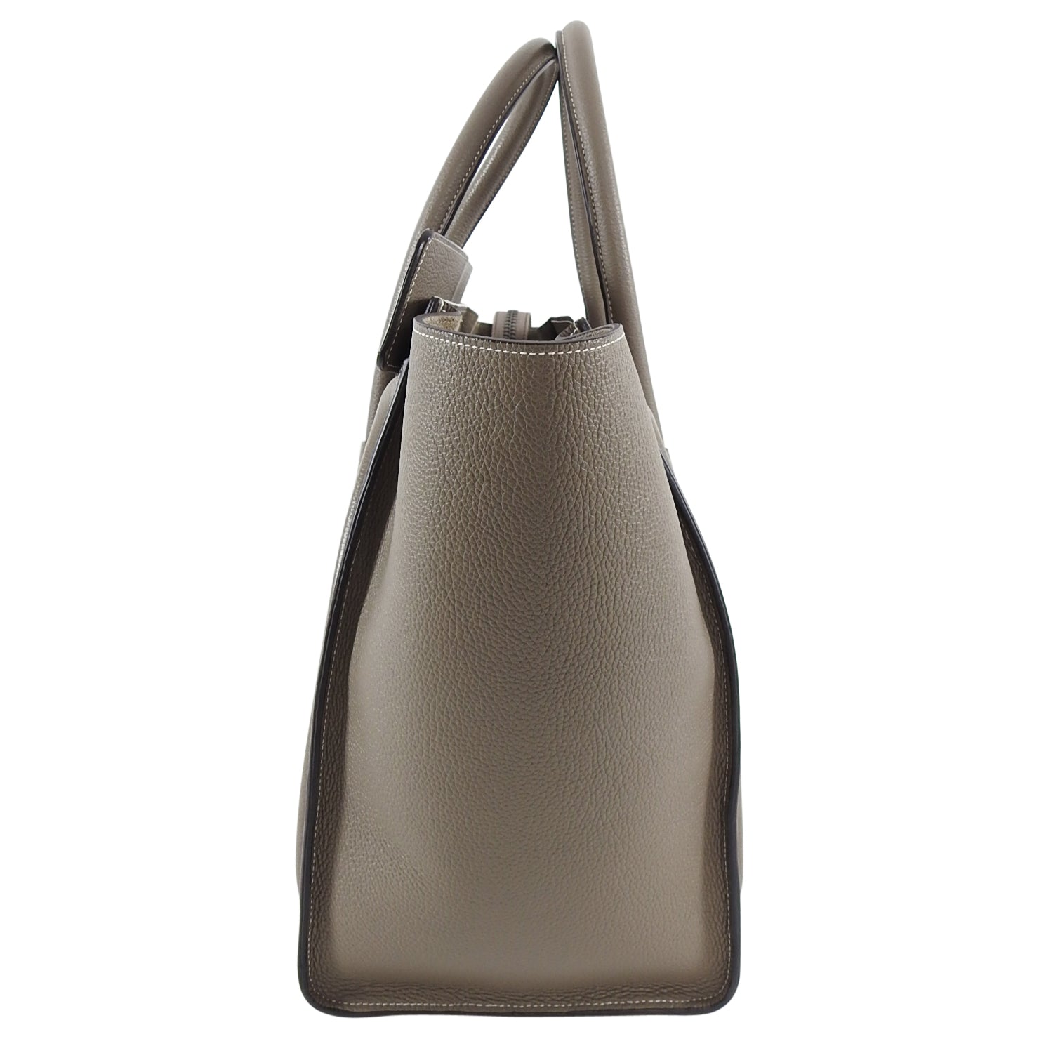 Celine Mini Luggage Tote Bag in Taupe Souris - Stylish Leather Handbag for Women, Perfect for Work, Travel & Everyday Use