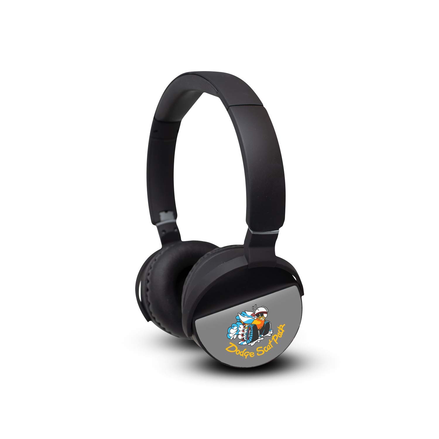 Dodge Scat Pack Lunatune Wireless Bluetooth Headphones - Premium Sound for Gaming, Workouts & Commuting