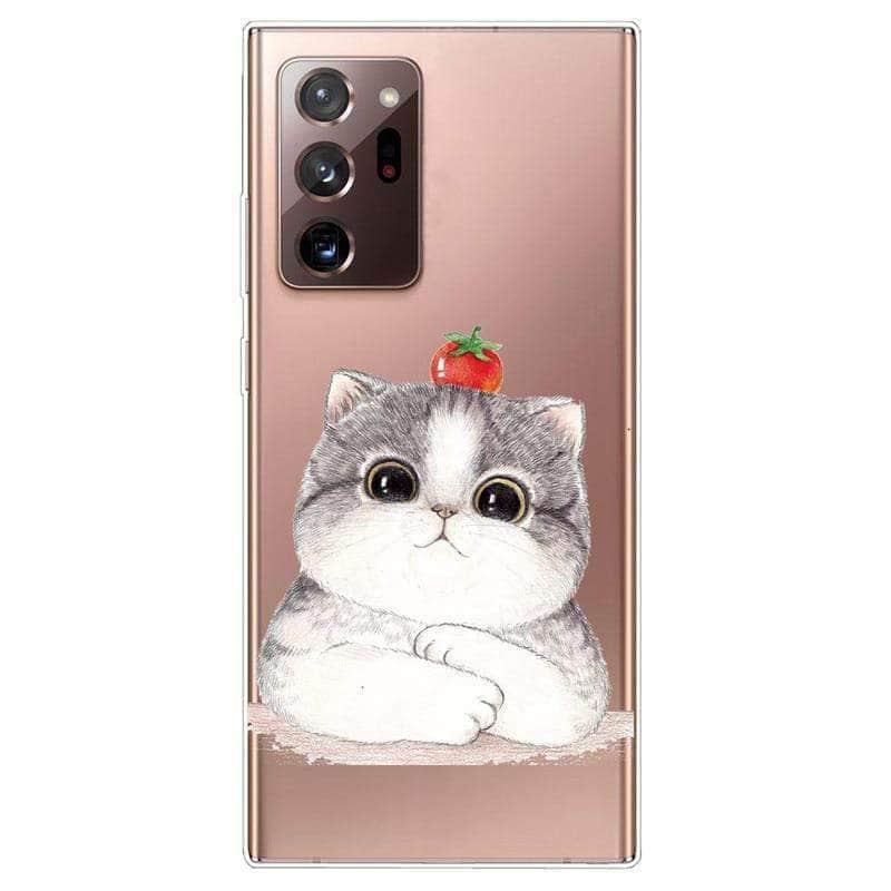 Samsung Galaxy Note 20 Ultra Clear TPU Silicone Case - Slim Protective Soft Cover with Anti-Scratch Technology - Perfect for Daily Use, Office & Travel Protection