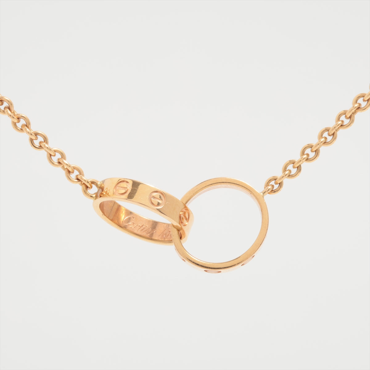 Cartier Baby Love Necklace in 18K Pink Gold - Elegant Rose Gold Pendant for Women, Perfect for Valentine's Day Gifts, Anniversary Presents & Special Occasions