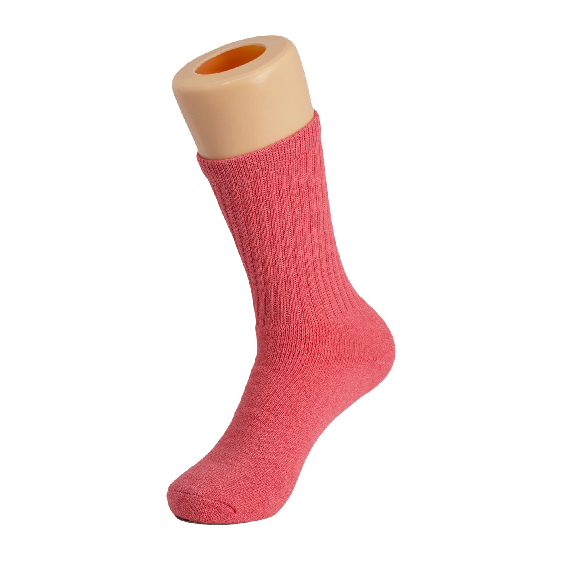 American Made Cotton Crew Socks for Men - Breathable Athletic Sport Socks for Running, Gym & Everyday Wear - AWS Comfort Socks