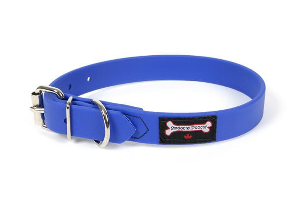 Smoochy Poochy Soft & Durable Polyvinyl Dog Collar - Adjustable Pet Collar for Small Medium Large Dogs (Multiple Colors) | Perfect for Daily Walks, Training & Outdoor Adventures