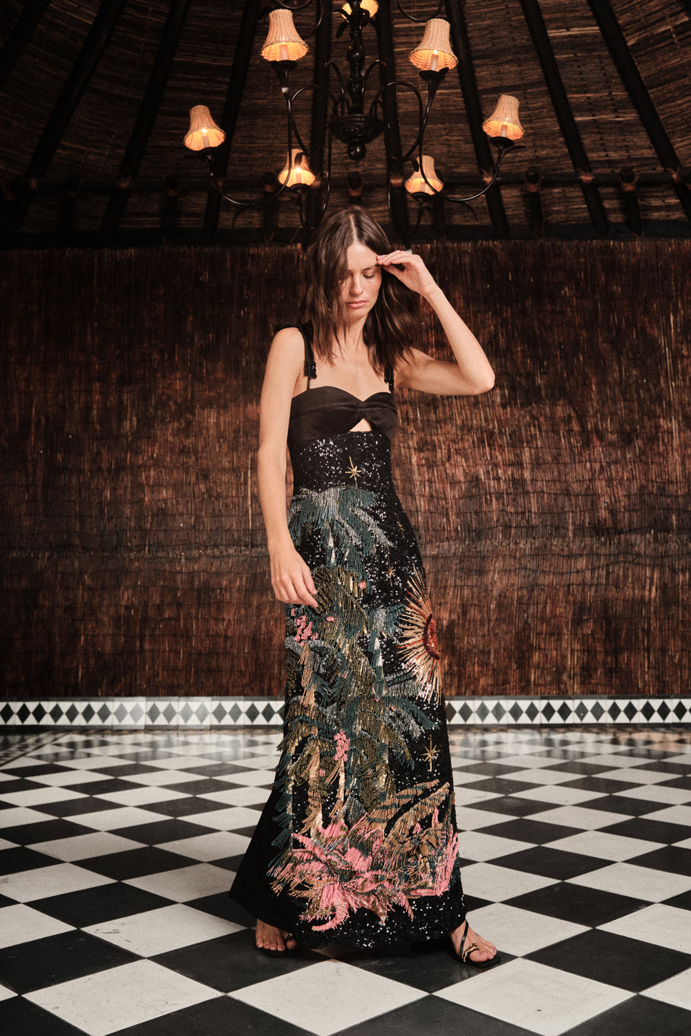 Luxury Floral Print Maxi Dress for Women - Elegant Summer Party & Wedding Guest Dress | Perfect for Beach Vacations & Date Nights