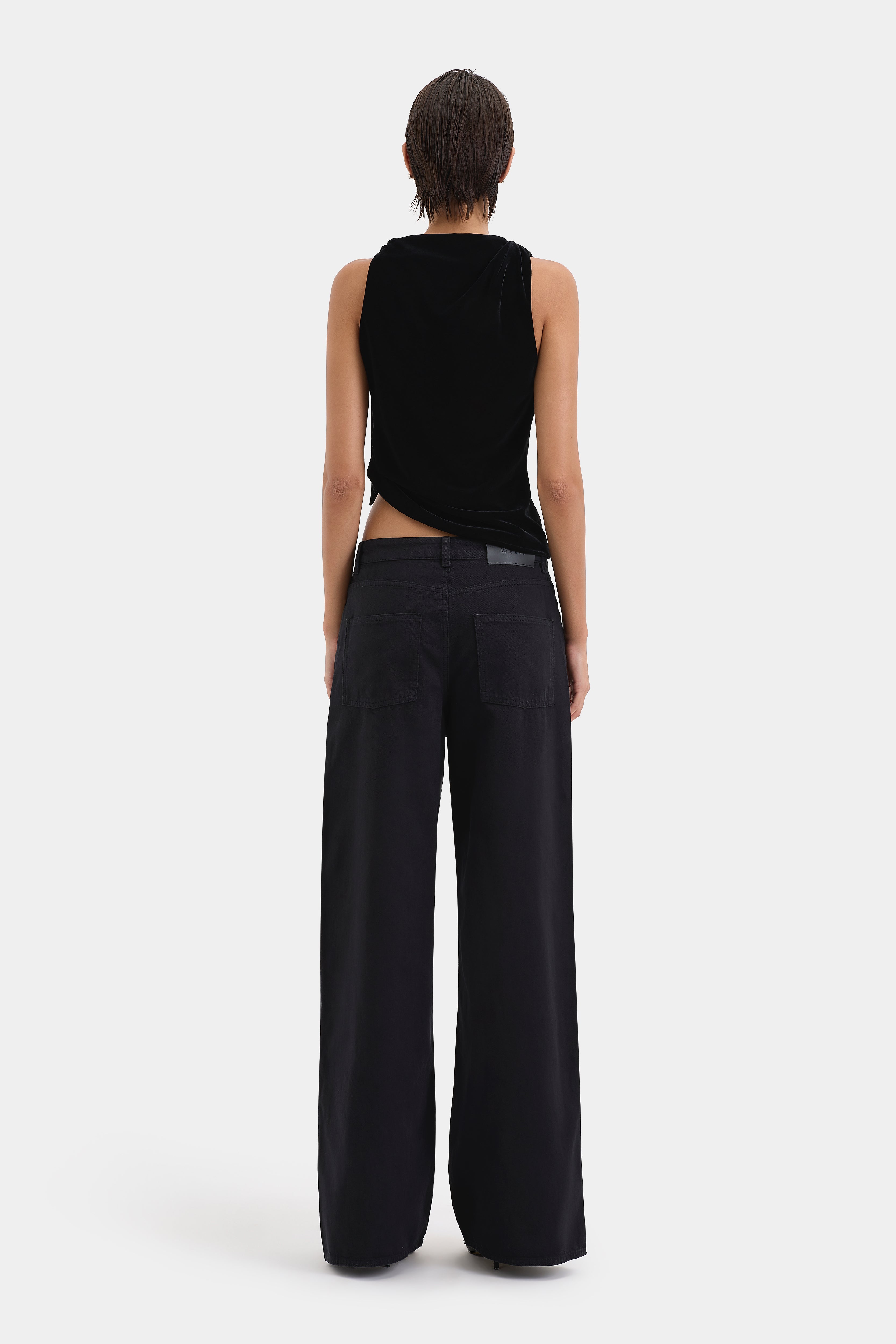 Ettore Drape Top - Elegant Women's Blouse for Work & Evening Wear | Perfect for Office, Date Night & Special Occasions