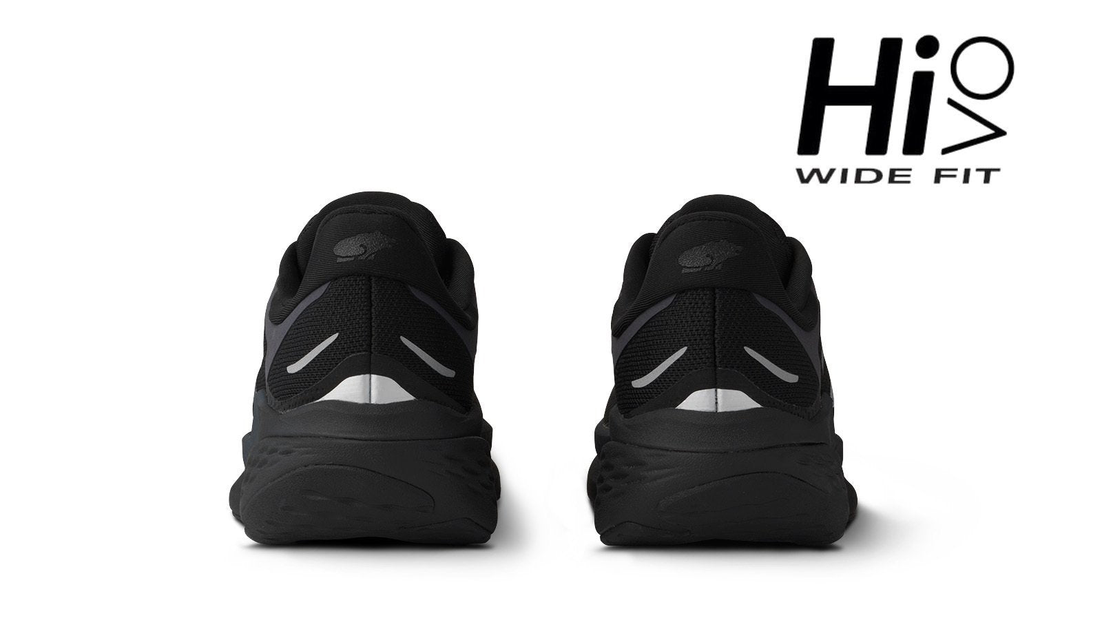 Women's Mestari Run 1.5 Hivo Running Shoes - Black/Black | Lightweight & Comfortable for Jogging, Gym Workouts & Daily Wear