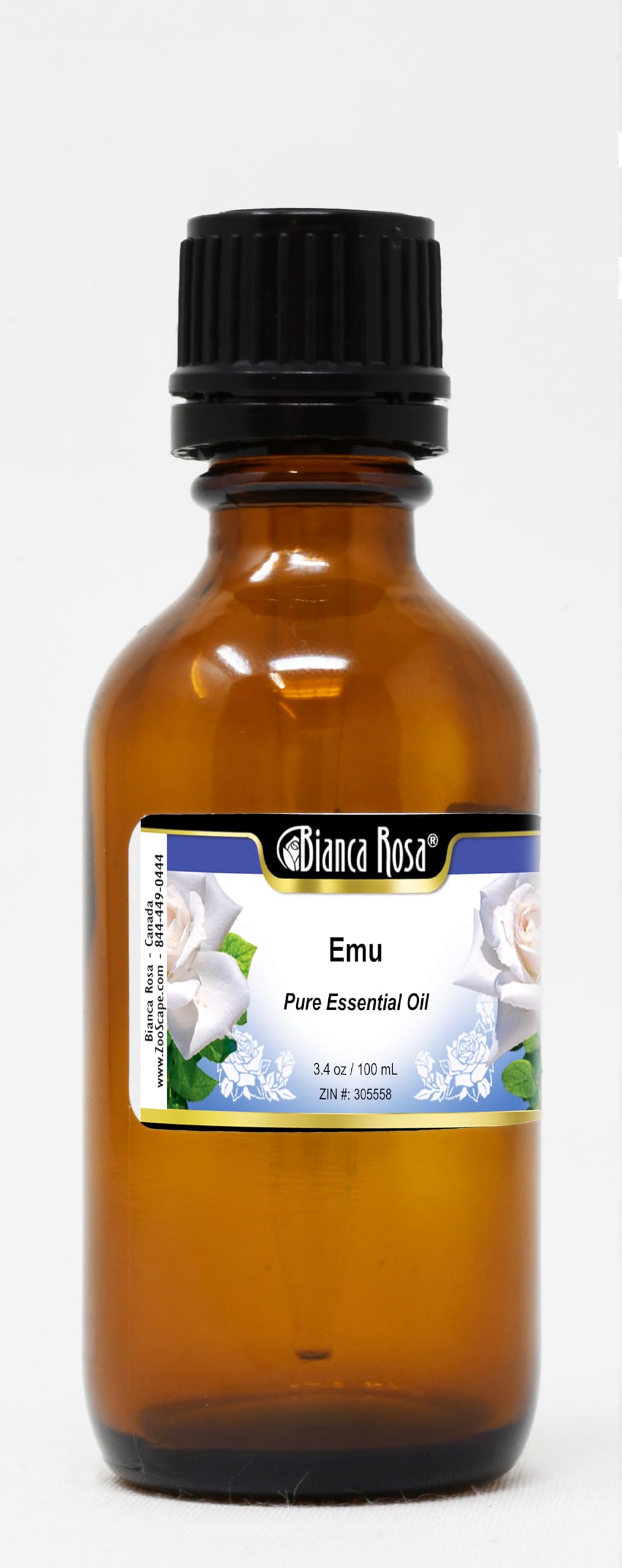 Emu Pure Essential Oil - 3.40 oz (100ml) Natural Skin Care & Pain Relief | USDA Certified | ZIN: 305558 | Perfect for Massage, Aromatherapy & Moisturizing