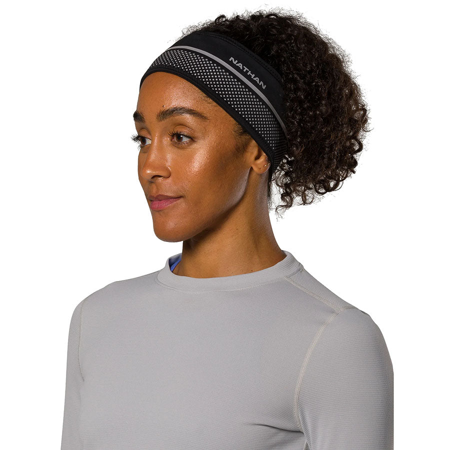 Hypernight Reflective Headband - High Visibility Running Headband for Night Jogging, Cycling & Outdoor Sports - Adjustable & Comfortable Safety Gear for Runners, Bikers & Athletes
