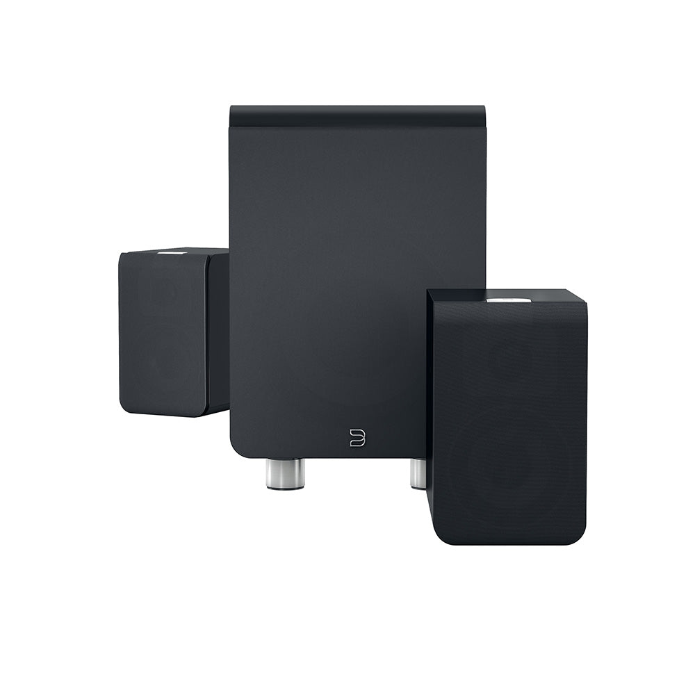 Bluesound D30 DUO Wireless Speaker - High-Fidelity Audio, Bluetooth & WiFi Streaming for Home, Office, or Outdoor Use