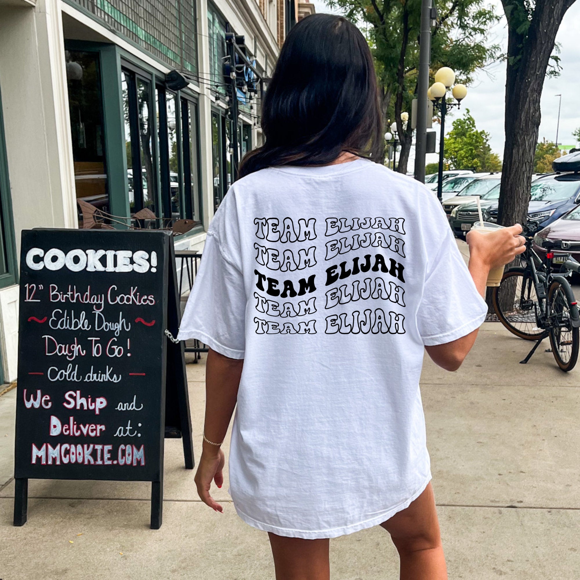 Team Elijah Retro Vintage T-Shirt - Soft Cotton Graphic Tee for Men & Women - Perfect for Casual Wear, Street Style & Retro Fashion