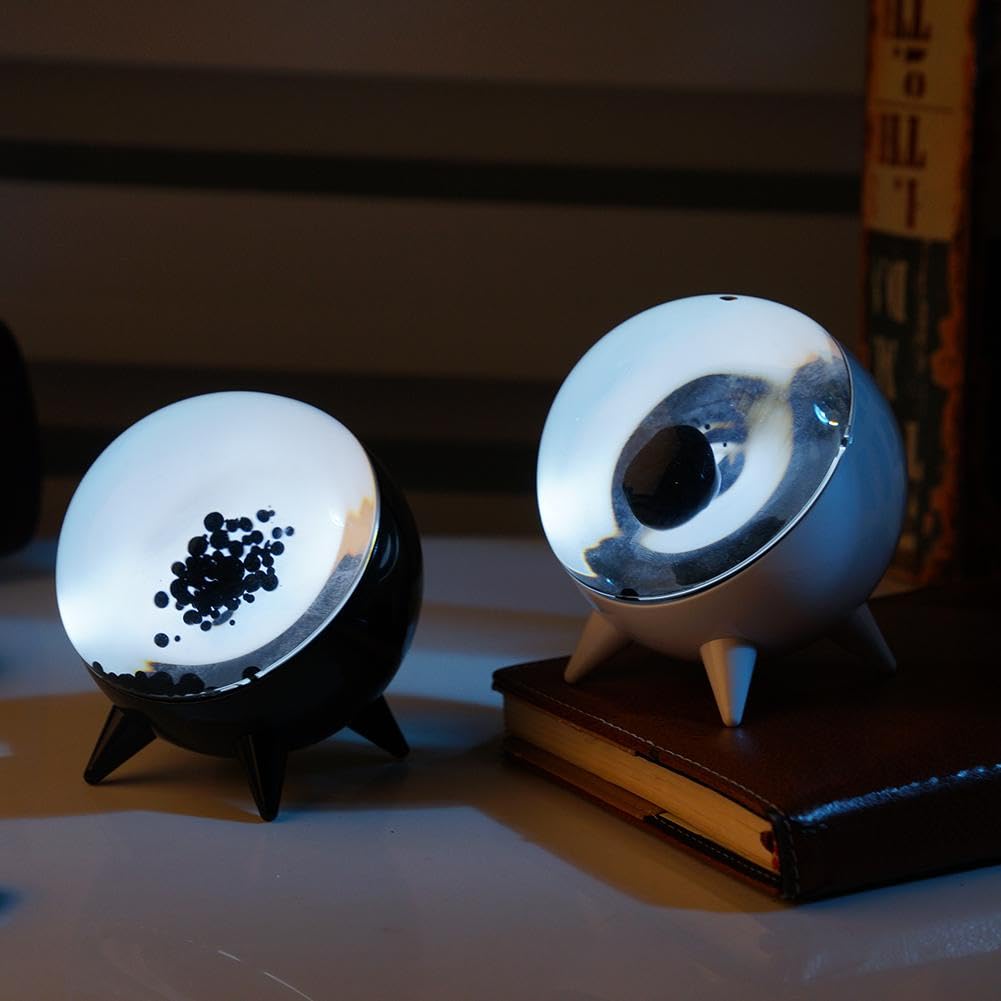 Ferrofluid Speaker with Dancing Liquid - Bluetooth Music Visualizer for Desktop, Home & Office Decor | Perfect Gift for Music Lovers & Tech Enthusiasts | Enhance Your Party, Workspace or Relaxation Time
