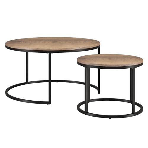 Blackened Bronze/Rustic Oak
