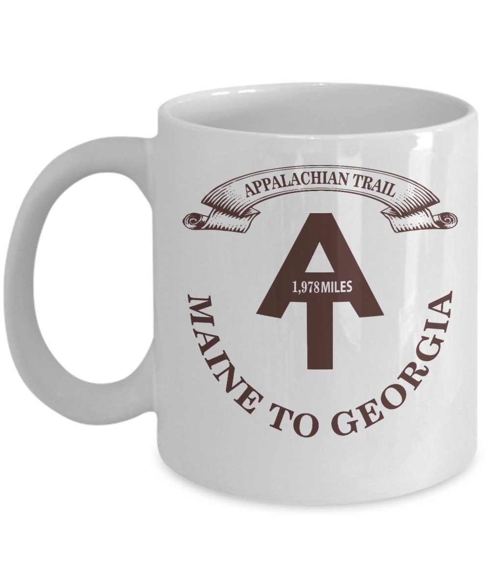 Appalachian Trail Maine to Georgia Hiking Coffee Mug - Insulated Travel Mug for Camping, Hiking & Outdoor Adventures