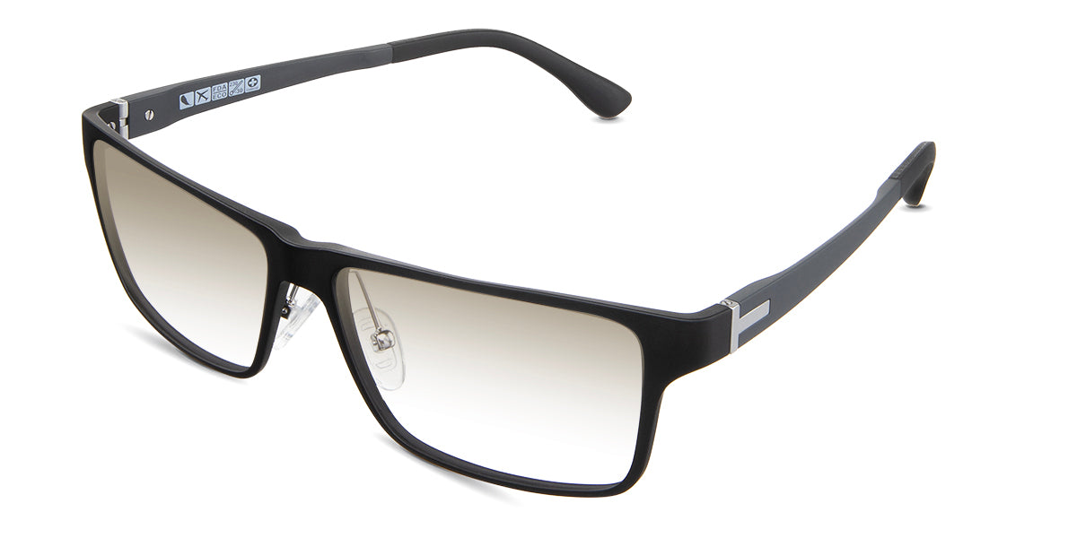 Men's Prescription Tinted Sunglasses - UV Protection Polarized Lenses for Driving, Fishing & Outdoor Activities