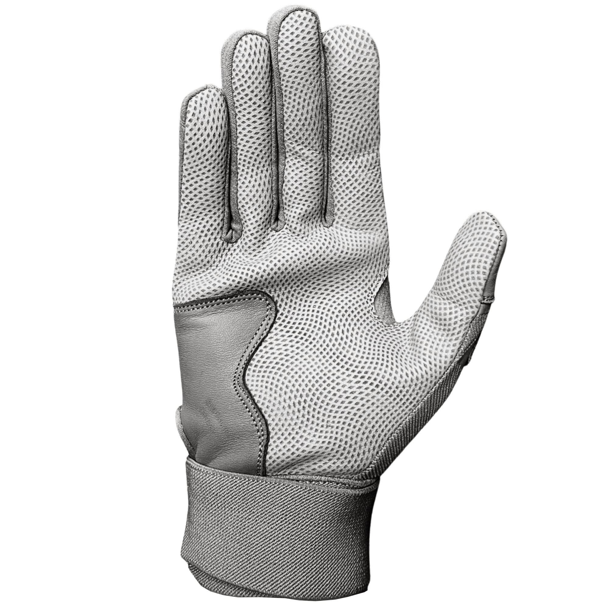 Premium Winder Series Batting Gloves for Baseball & Softball - Smoke Gray | Lightweight & Breathable for Enhanced Grip & Comfort During Games & Practice