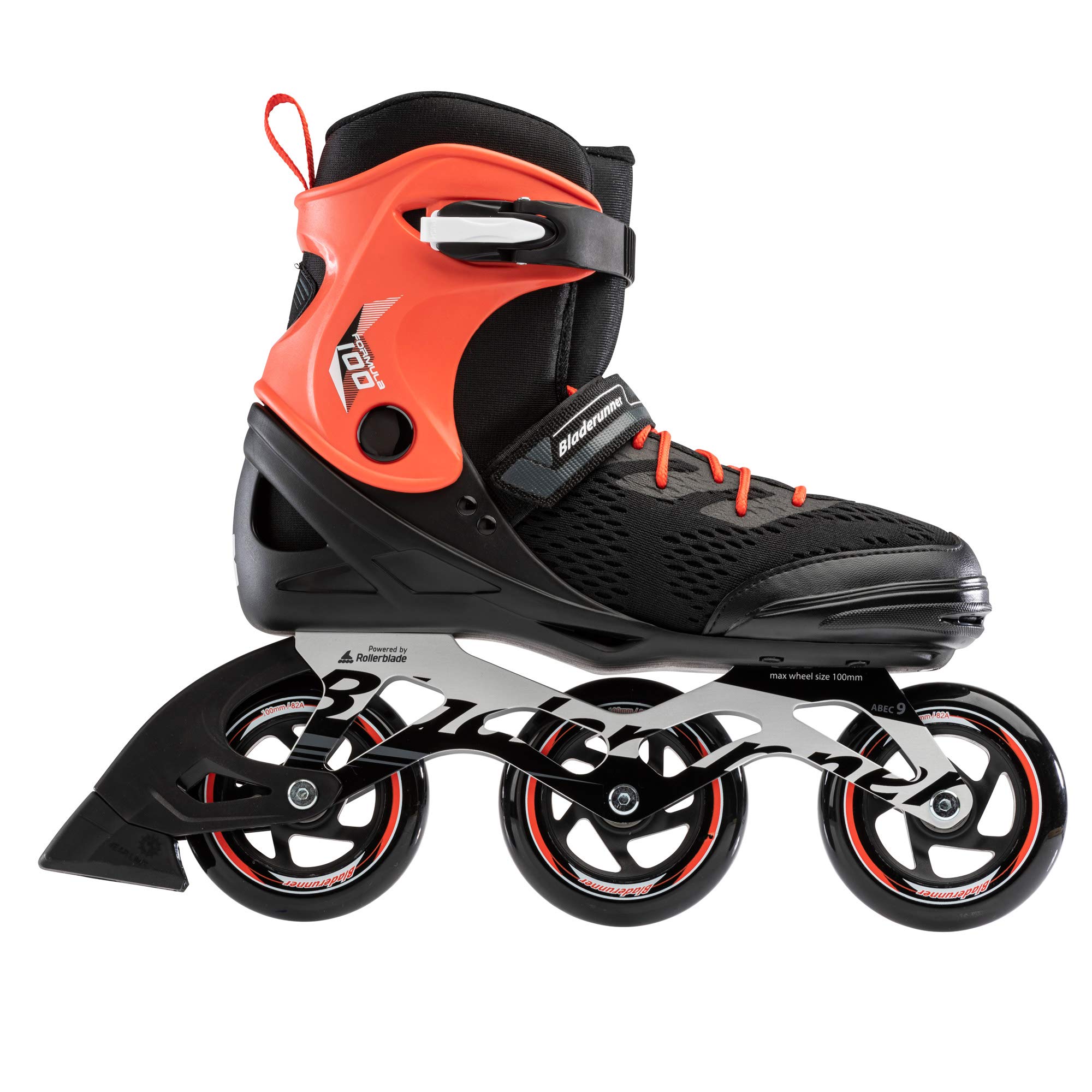 Rollerblade Formula 100 Men's Adult Fitness Inline Skates - High-Performance Bladerunner for Speed & Endurance - Perfect for Outdoor Exercise, Commuting & Fitness Training