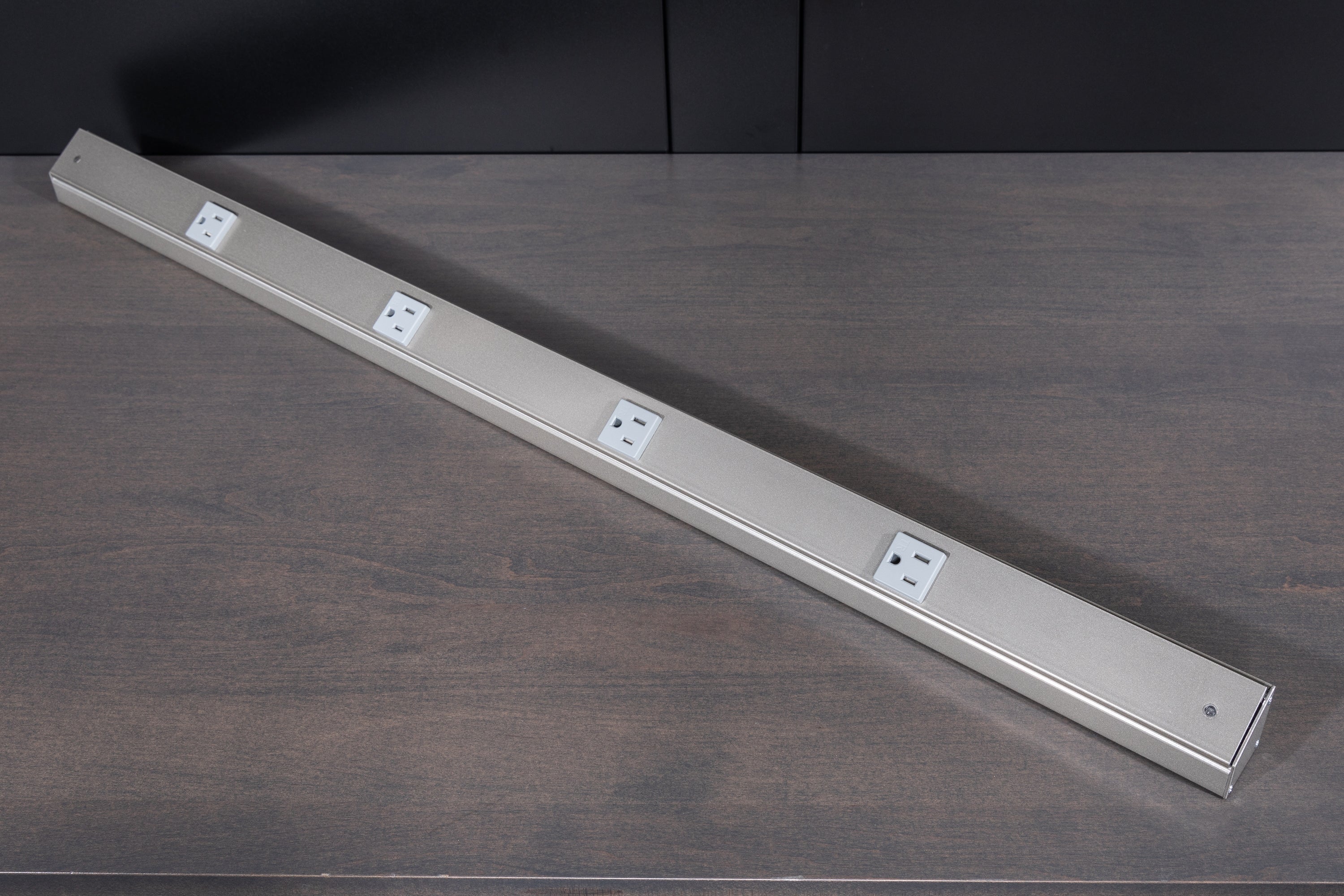 Under Cabinet Power Strip with USB Ports - 6 Outlet Surge Protector for Kitchen, Office & Home - Space-Saving Electrical Outlet Extension Cord for Countertops & Appliances