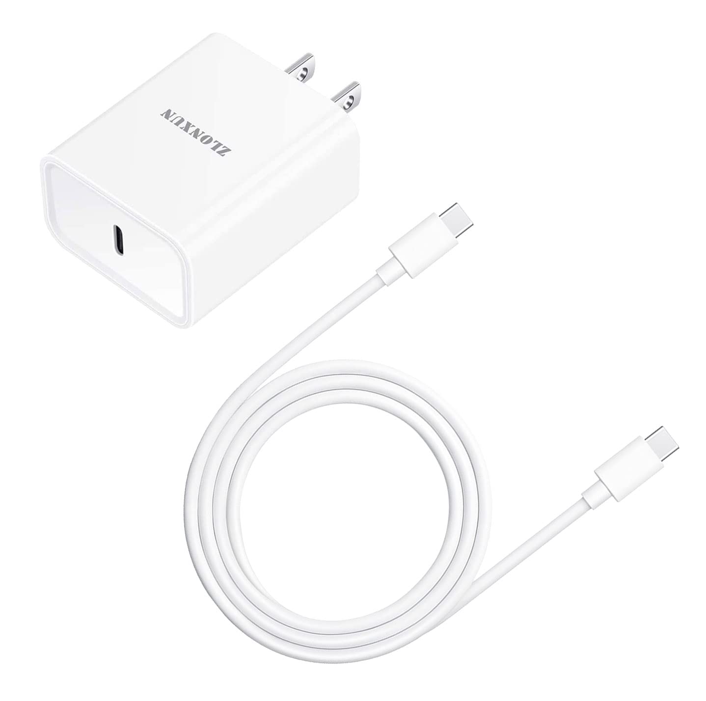 Fast Charging Wall Charger for Samsung Galaxy A14/A21S/A22/A21/A52/A23/A03S/A32/A12/A20/A13/A11/S10/S10e - USB C Power Adapter with 1.5M Cable - Quick Charge for Home, Office & Travel