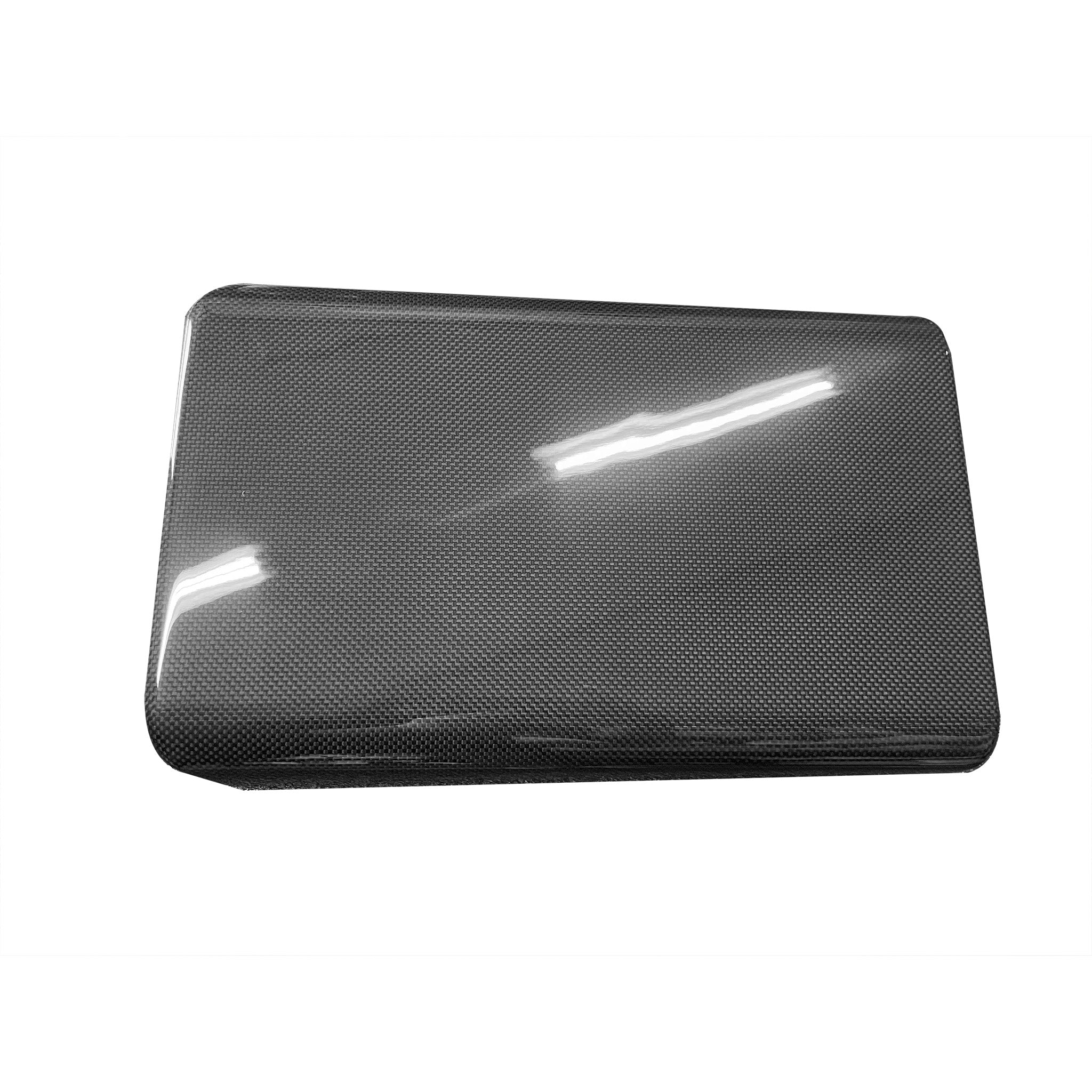Premium Real Carbon Fiber Armrest Box Cover for 2024+ Tesla Model 3 Highland - Upgrade Interior with Luxury Accessories for Car Enthusiasts & Tesla Owners