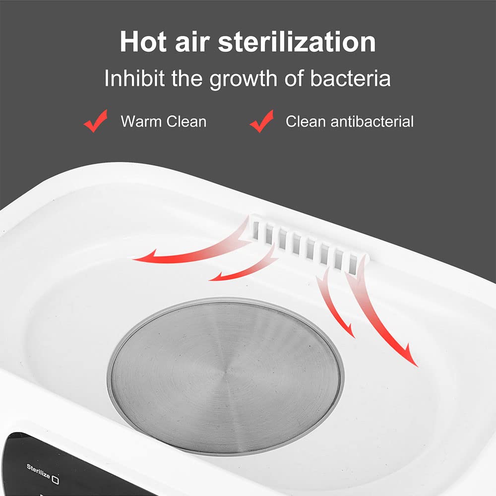 LIVINGbasics Baby Bottle Sterilizer and Warmer - Large Capacity Electric Steam Sterilizer for Bottles, Pacifiers & Breast Pumps | BPA-Free, Fast Drying | Perfect for Nursery, Travel & Breastfeeding Moms