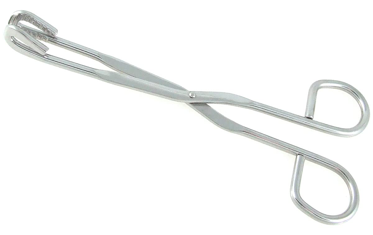 Sterilized Straight Utility Forceps - Medical Grade Stainless Steel Surgical Instruments for Wound Care, Dressing, and First Aid (8 Inch Length) | Perfect for Hospitals, Clinics, and Home First Aid Kits