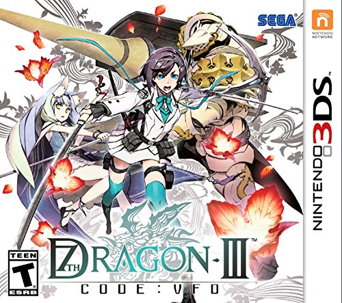 7th Dragon III Code: VFD - Nintendo 3DS Game | JRPG Adventure with Dragon Hunting & Character Customization | Perfect for Handheld Gaming On-The-Go