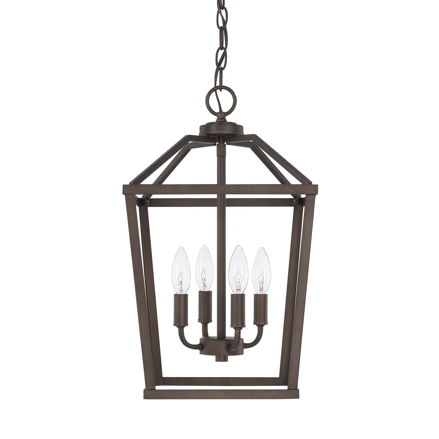 Capital Lighting 4-Light Foyer Pendant - Modern Entryway Chandelier for Hallway, Staircase & Dining Room Lighting