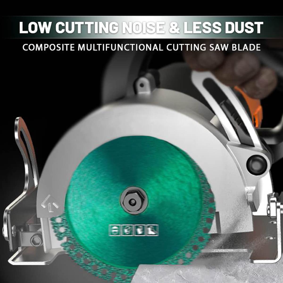 Diamond Cutting Saw Blade 2mm Ultra-Thin - 3 Pcs Composite Multifunctional Disc for Angle Grinder - Perfect for Tile, Glass, Ceramic & DIY Projects