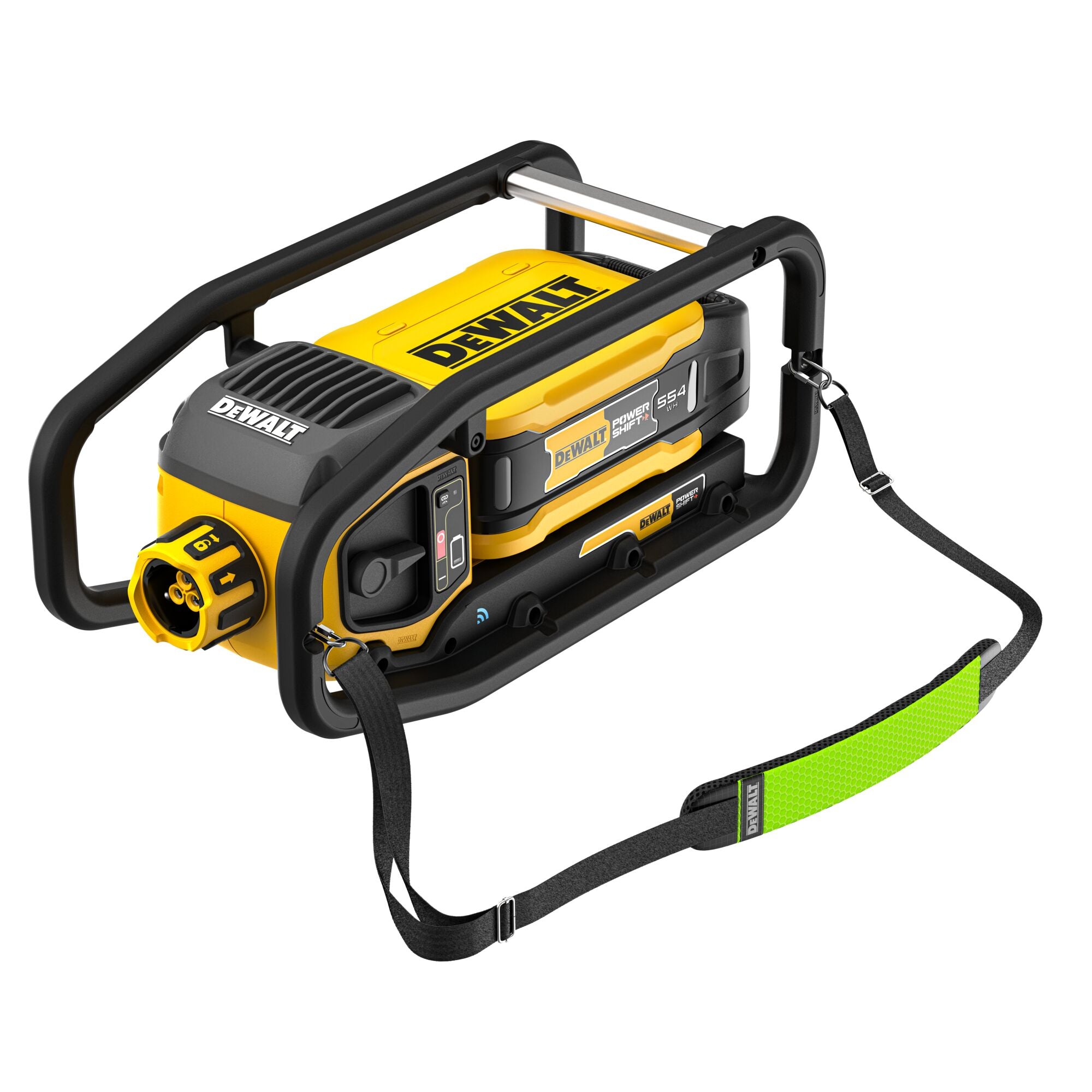 DEWALT DCPS320AG2 PowerShift Concrete Vibrator Kit - Heavy Duty Construction Tool for Efficient Concrete Pouring & Compaction - Perfect for Driveways, Foundations & Slabs