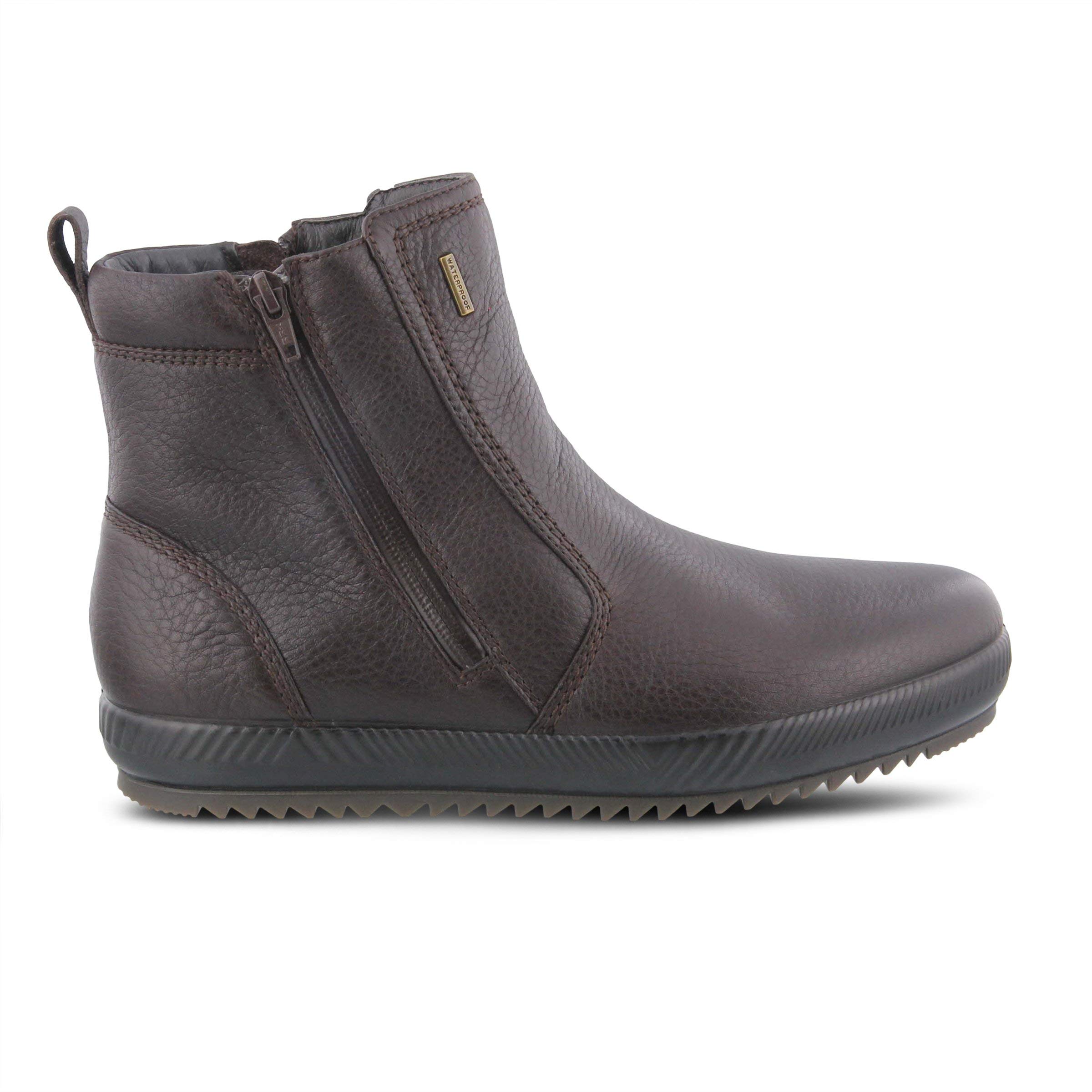 Spring Step Men's Ankle Boots - Waterproof Leather Chelsea Boots for Men, Comfortable Slip-On Work Boots with Cushioned Insole - Perfect for Outdoor, Work & Casual Wear