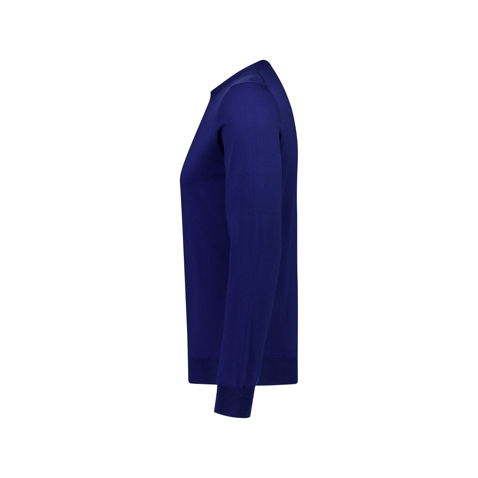 McKinnon x Ferrante Women's Long Sleeve Jumper Sweater - Soft Blue Knit Pullover for Fall & Winter | Casual Outfit, Office Wear, Weekend Comfort