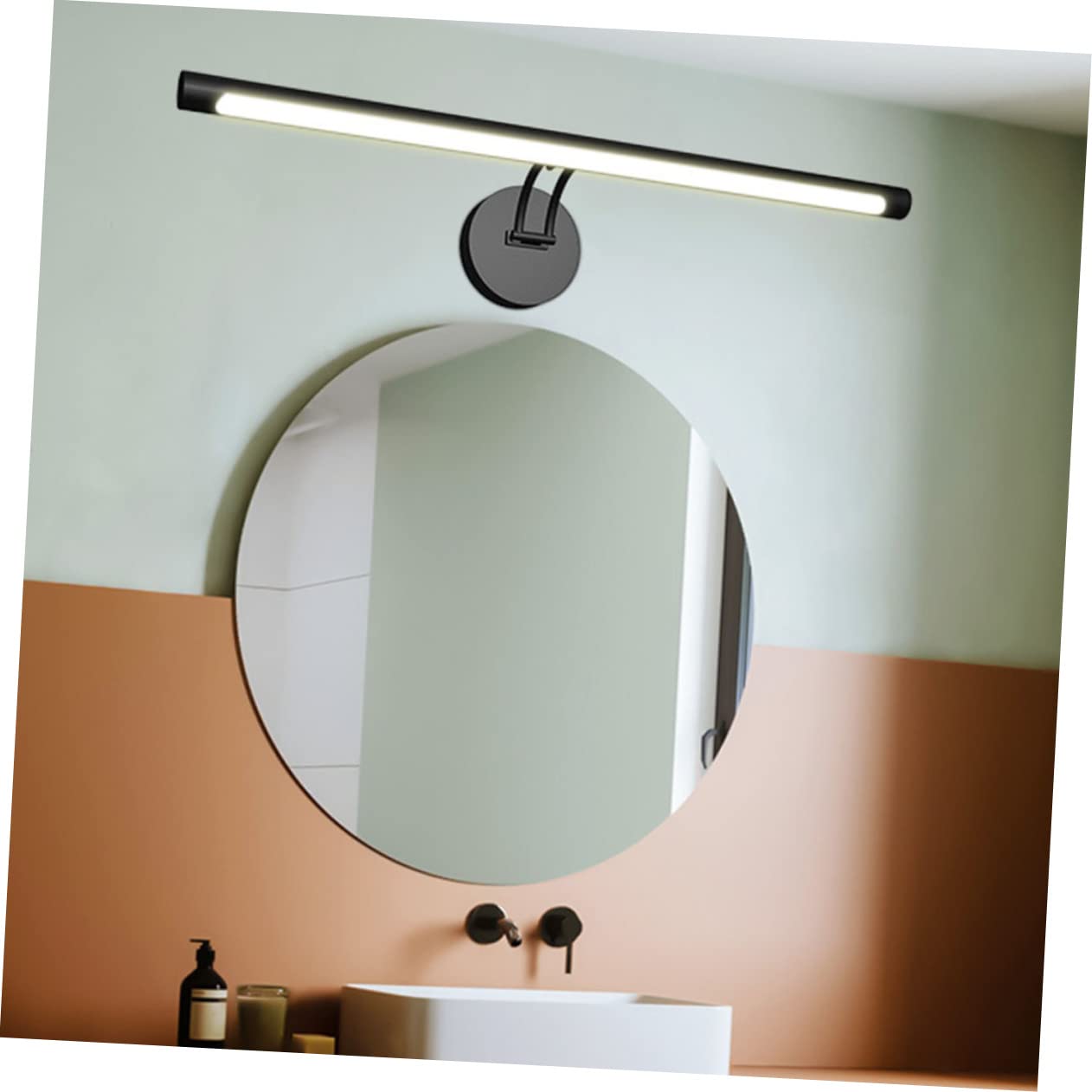 LABRIMP Dimmable LED Vanity Lights for Bathroom Mirror - Adjustable Makeup Mirror Lighting with Brightness Control - Perfect for Makeup Application, Shaving & Grooming