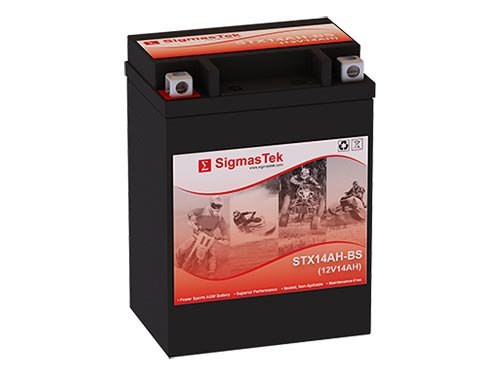 Power Sonic CB14-B2 12V 14Ah Sealed Lead Acid (SLA) Replacement Motorcycle Battery - Compatible with Honda, Yamaha, Kawasaki - Perfect for ATVs, Scooters, and Powersports Vehicles