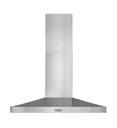 WCP3I36SB 36-Inch Stainless Steel Chimney Range Hood - 650 Max CFM with LED Lights for Kitchen Ventilation | Perfect for Home Cooking & Smoke Removal